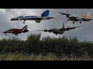 RIAT 2025 Arrivals Compilation