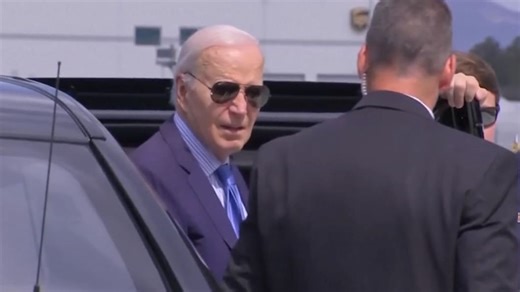 Video zeigt angeschlagenen Biden bei der Ankunft in Delaware