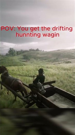 Drifting wagon #rdr2