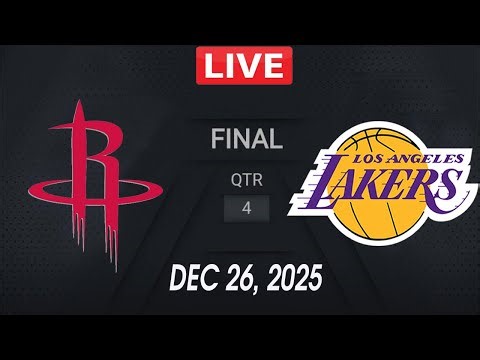 NBA LIVE! Los Angeles Lakers vs Houston Rockets | December 26, 2025 NBA Regular Season LIVE