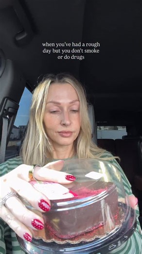 Jennifer Glufling on Instagram: "Just a lil sweet treat to take the edge off 🍰 @traderjoes"