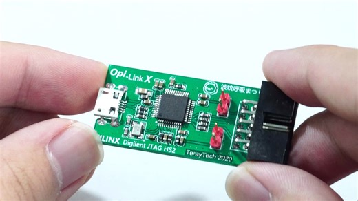 【EEvlog】#25 开源 低成本 自制 Xilinx下载器（Digilent JTAG-HS2）