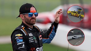 WATCH: Austin Dillon wins under controversial circumstances after turning Joey Logano & Denny Hamlin at Richmond