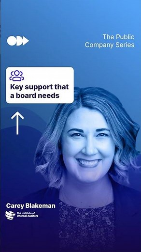 What support do boards need from internal auditors?