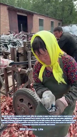 Extracting Value from Waste: The Process of Copper Recovery from Cables