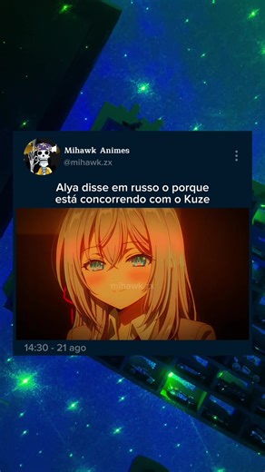 Alya descobre que Kuze entende russo em Anime #tokidokibosottoroshiagodedere