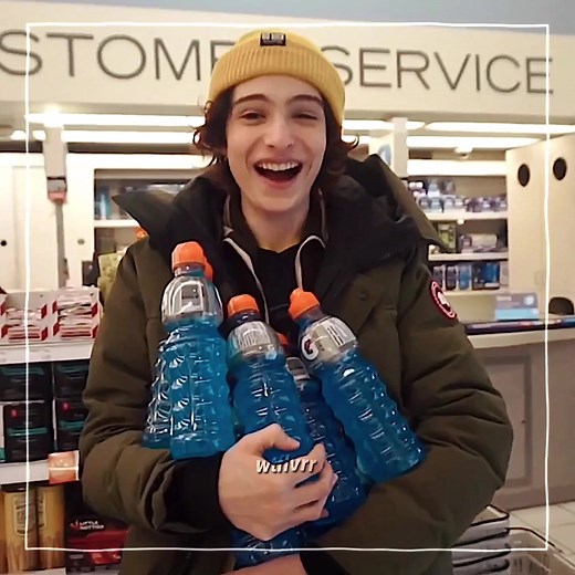 Fun Snow Day with Finn Wolfhard Edit