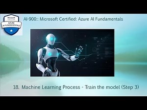 18. Machine Learning Process - Train the model (Step 3)