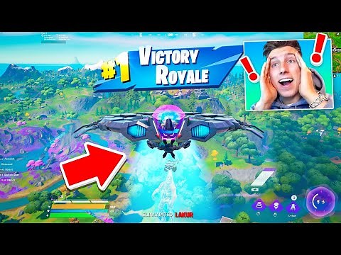 Ich GEWINNE mit dem NEUEN UFO in Fortnite! (Season 7)