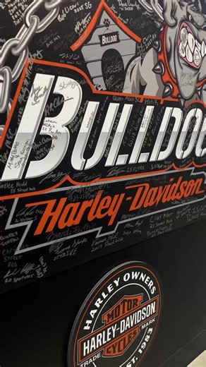 Huge thank you to @Bulldog Harley-Davidson in Smithfield for having us out yesterday. The energy was unreal— beautiful bikes, good people, and a whole lot of Black Hive ink flying. Their hospitality was next-level, and were truly grateful they brought us out to tattoo their community. Bikes, brews, and free tattoos? That’s our kind of day. If you’re looking for your next ride, go check out Bulldog Harley-Davidson— they’ll get you straight. Stay till the end to see the wildest tattoo of the day �