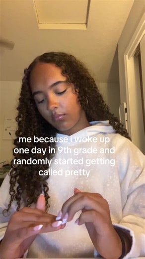 black in suburbia #black #girl #pretty #relatable #fyp | when i woke up one day and got called pretty 8th grade