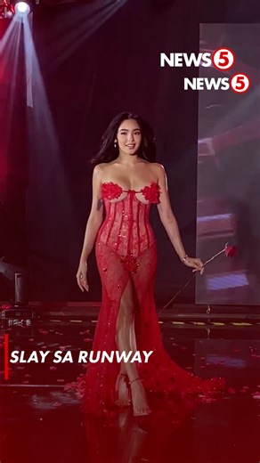 193K views · 2K reactions | ANDREA BRILLANTES, SIZZLES IN RED Pinainit ni Andrea Brillantes ang runway na ito bilang pinakabagong calendar girl ng isang liquor brand. | via Von Belinario For more videos, visit us at www.news5.com.ph | News5 | Facebook