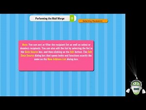 Performing the Mail Merge | Computer Class 6