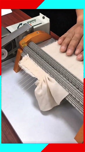 Satisfying fabric smocking machine. 🧵 #SewingTech #TextileDesign #Smocking #Shorts #FashionDIY
