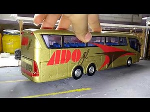 We finished the ADO gl | ADO scale model buses