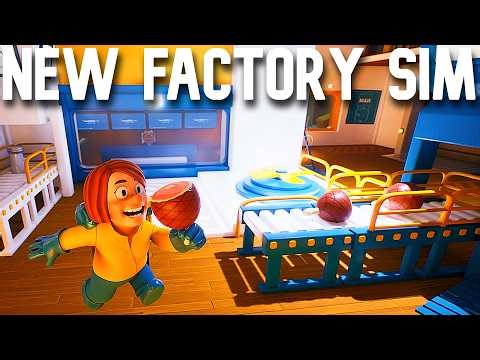 NEW CO-OP FACTORY SIMULATOR - Running a Food Processing Plant with friends But.... It's All HAM!