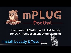 mPLUG DocOwl - OCR-Free Document Understanding Model - Install Locally