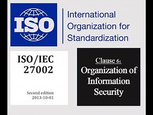 ISO 27002 - Control 6.1.5 - Information Security In Project Management