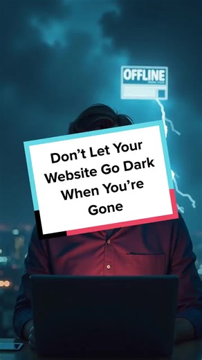 Your business website is your lifeline. But what happens if hosting fees go unpaid? Protect your income and legacy. #entrepreneur #selfemployed #businessrisk #websitetips #lifetips #terminsurance