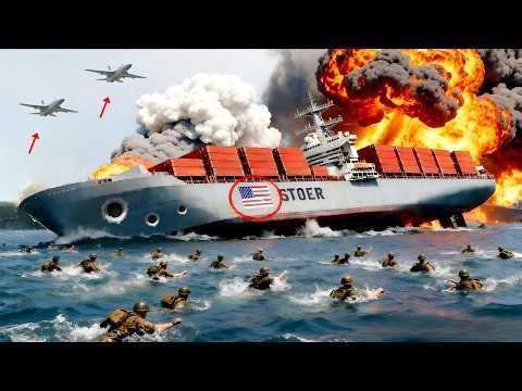 TRAGEDY OF APRIL 18, A US cargo ship carrying weapons was sunk by a Yak-141 jet.