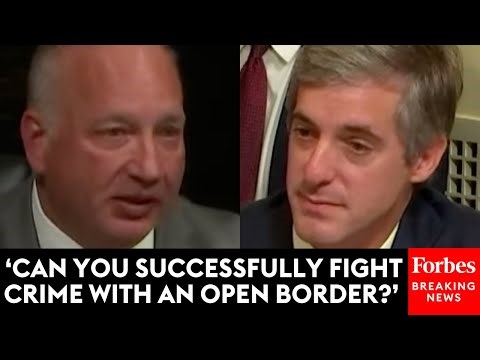 Brad Knott Asks Law Enforcement Expert About The Impacts Of International Crime On Local Communities