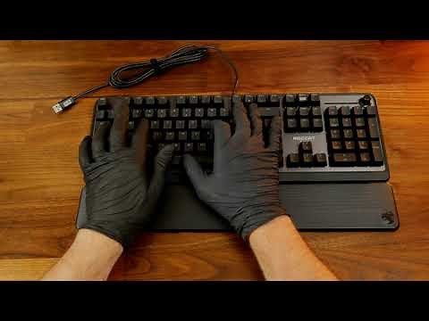 Roccat Pyro keysounds and actuations (TTC Red Linear switches)