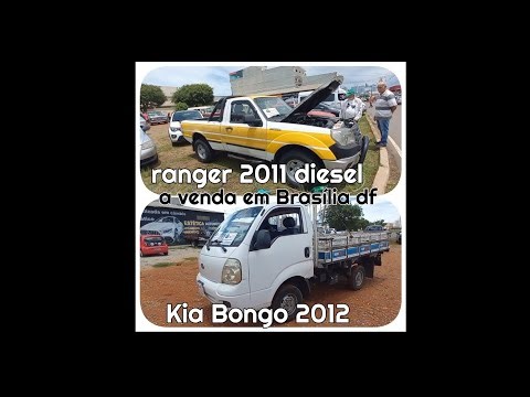 Ford Ranger 2011 (simple), Kia Bongo Frontier 2008 (diesel) for sale in Brasília, DF.