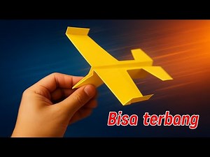 Origami pesawat luncur terbang jauh mudah cepat
