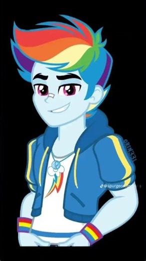 Rainbow Blitz from my little pony equestria guys