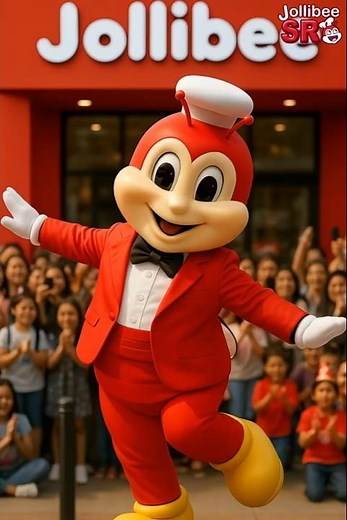 Must-See! Jollibee Dancing Like a Pro with Breakdance Moves