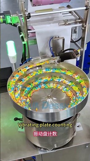 Automatic Counting Candy Sachet Packing Machine #packingmachine #packagingmachinery