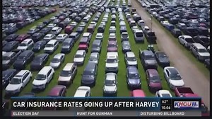 Car insurance rates increase after Harvey