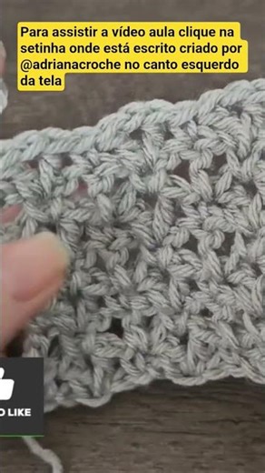 Crochet flower stitch. The video tutorial is now available!
