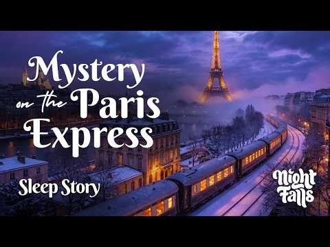 Cozy Sleep Story for Adults 💤 Mystery on The Paris Express 🌙
