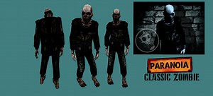Paranoia 2 Classic Zombie addon