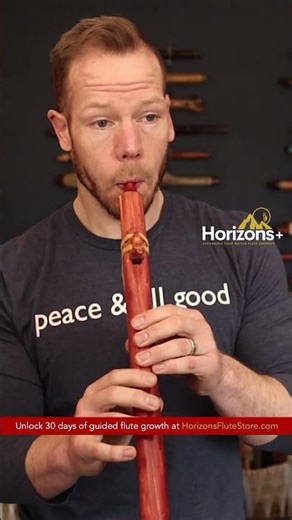 Into the Blue | 1261 Jonah Thompson Mid A Pine Native Flute