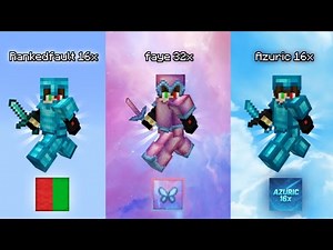 🔥TOP 3 BEST PvP Texture Pack for MCPE/MCBE 1.21+🔥