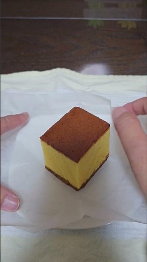 福砂屋の長崎カステラ頂いた#長崎カステラ #カステラ #お土産 #長崎 #福砂屋