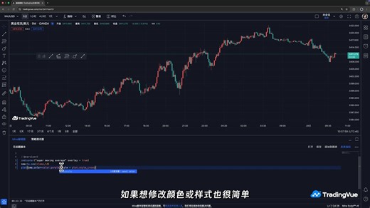 Mine Script 零基础指标撰写详解：TradingVue教程