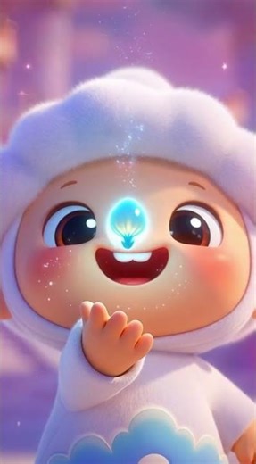 “The Rainbow Cloud Tree 🌈✨ | Ultra Safe Cartoon Short”