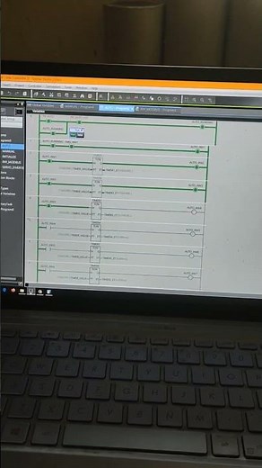 Programming 9 Conveyor with PLC Omron NX1P2 Sysmac Studio #plc #elektronik #shorts #otomasi
