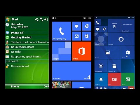 Windows Phone Home Screens