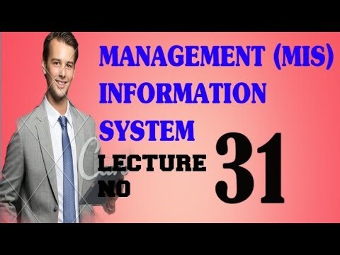 Management Information System | Lecture No 31