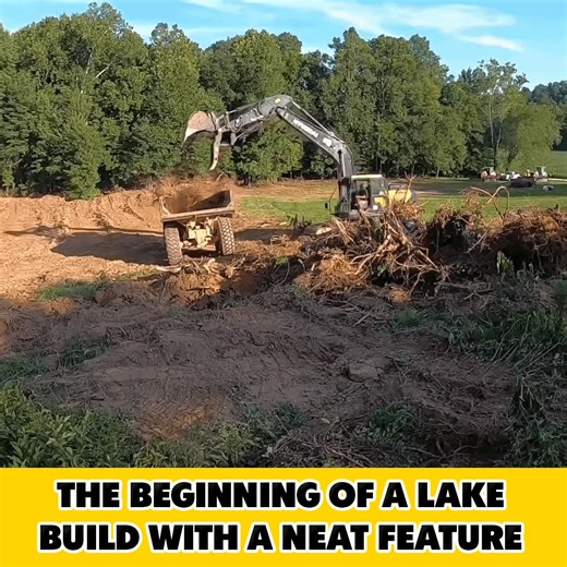 The Beginning Of A Lake Build With A Neat Feature! | Dirt Perfect