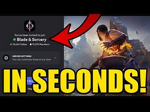 HOW to JOIN BLADE AND SORCERY DISCORD SERVER ✅PC & MOBILE✅