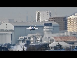 X-2 ４回目の試験飛行ﾗﾝﾃﾞｨﾝｸﾞ 岐阜基地1st.161207