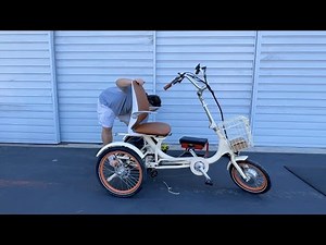 How to Assemble the Simple Glide Recumbent E Trike! This Electric Tricycle Comes 95% Assembled