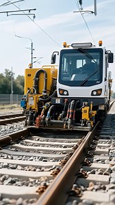 145K views · 1.1K reactions | MODERN RAILWAY TECHNOLOGY FOR TRACK MAINTENANCE #railway #trains #train | Zona Lokomotif | Facebook