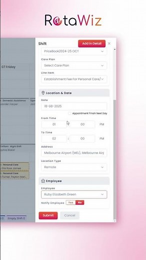 Simplify Staff Scheduling & Rostering in Seconds | RotaWiz