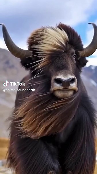 PART-9: To stop heat from escaping in freezing weather, yaks lack functional sweat glands across their thick skin. This helps them stay warm but makes sweating impossible. 🔗 Follow for more animal sounds: TikTok: http://tiktok.com/@animalsoundearth Instagram: https://www.instagram.com/ YouTube: https://www.youtube.com/@AnimalSoundEarth #YakSound #EpicNature #MountainAnimals